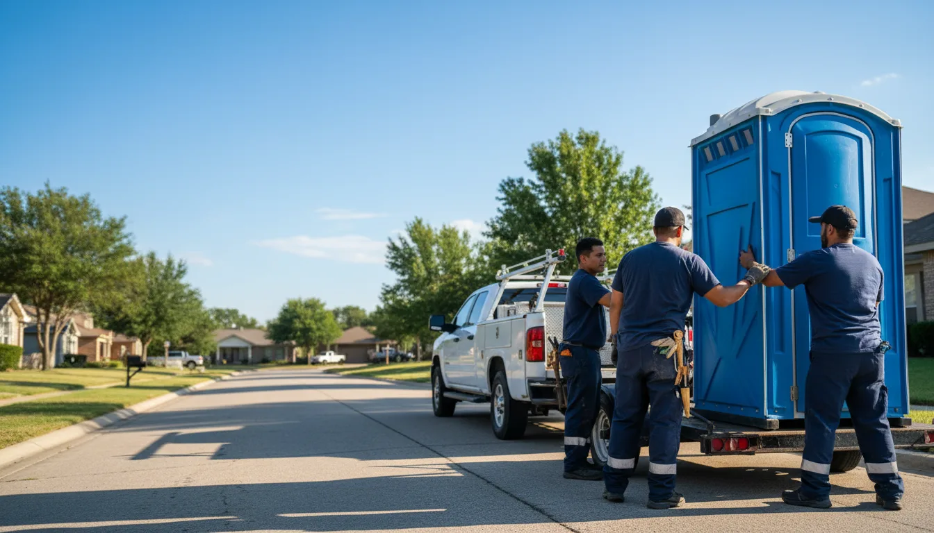 Portable Toilet Rental in Walnut Hill, IL near me